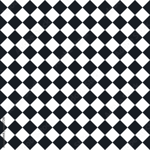 chess geometric seamless retro pattern vintage black and white background