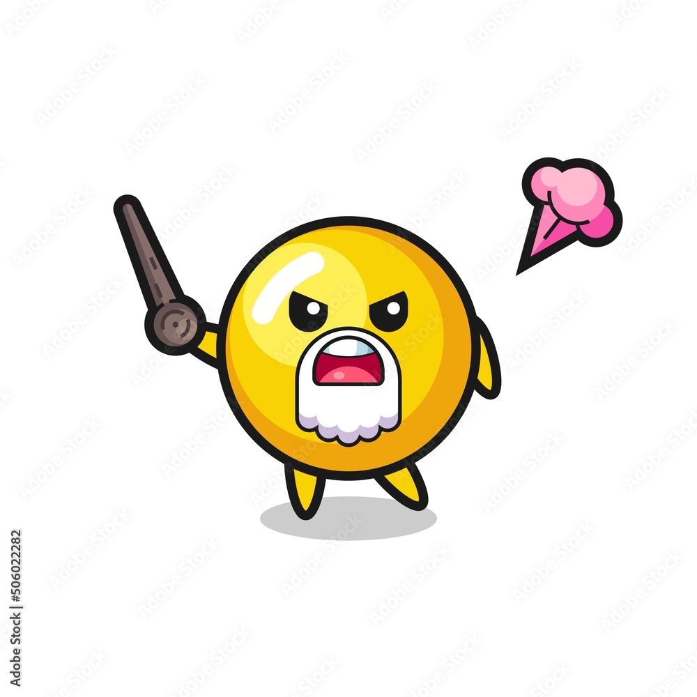 cute egg yolk grandpa is getting angry cute egg yolk grandpa is getting angry