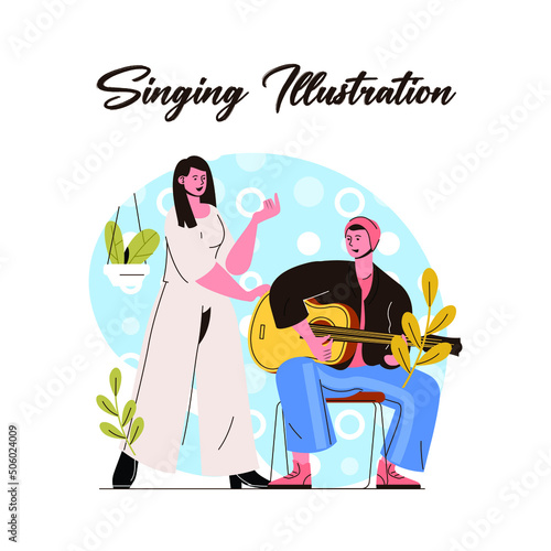 happy cartoon people having fun at birthday party vector flat illustration. The concept of friends' characters celebrating a holiday is isolated on white. Collection of festive men and woman