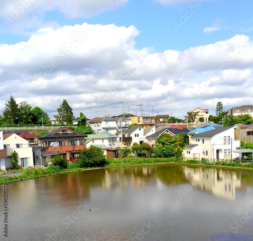 houses on the river