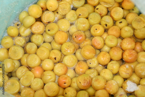 南高梅 梅干し作り