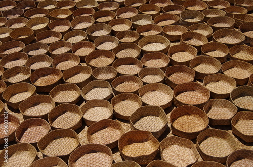 Traditional baskets from Indonesia