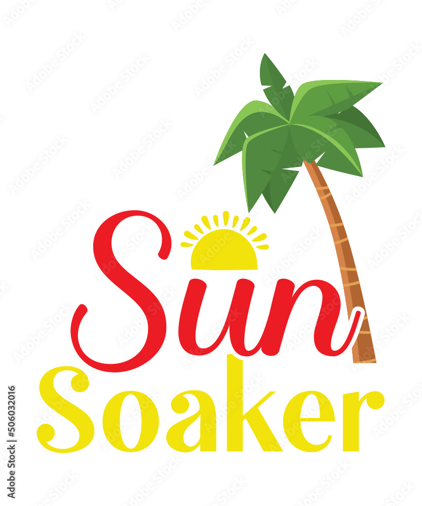 Obraz premium Beach SVG Bundle
