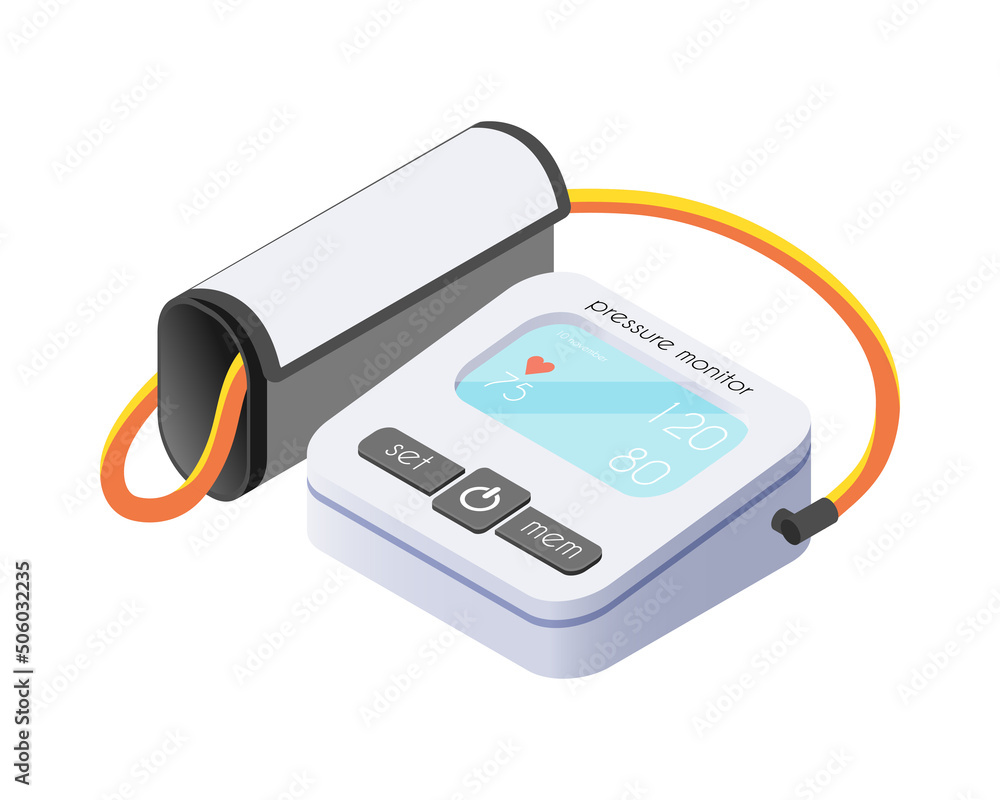 Electronic Tonometer Isometric Composition Electronic Tonometer Isometric Composition