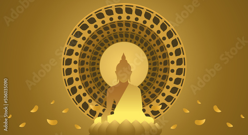 Background for makha bucha day
,Vesak Day, Atthami Puja Day, Asanha Bucha Day.