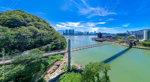 Environment of Tongjun Mountain Scenic Area  Tonglu County  Zhejiang province  China