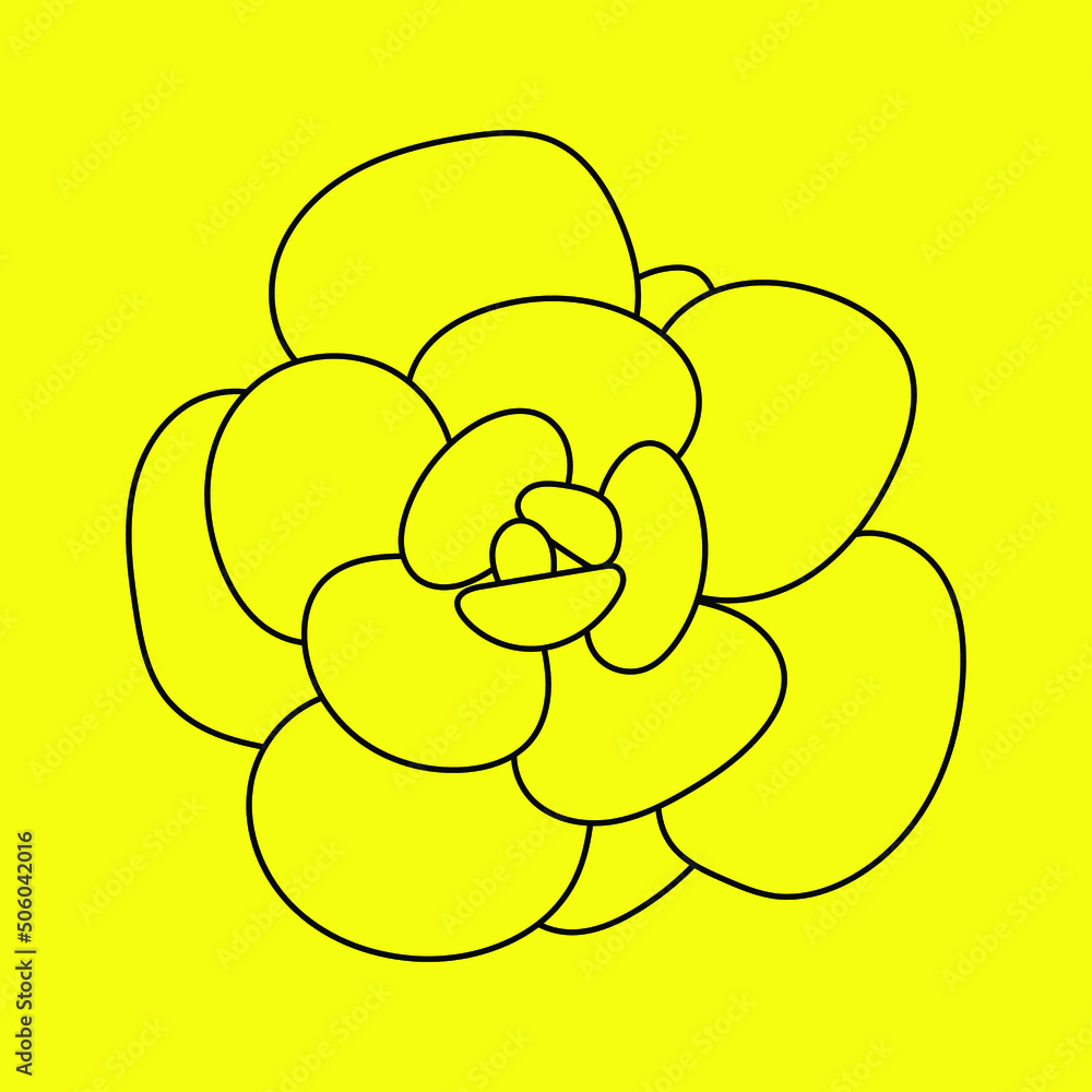 Black Succulent pattern. Doodle vector cute illustration. Drawing Flower for prints. Outline sketch plant. Black Succulent pattern. Doodle vector cute illustration. Drawing Flower for prints. Outline sketch plant.