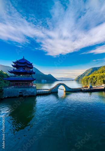 Yanziling Diaotai Scenic Area, Tonglu County, Zhejiang province, China photo