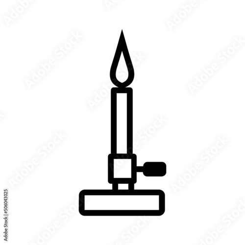 Black solid icon for Bunser 