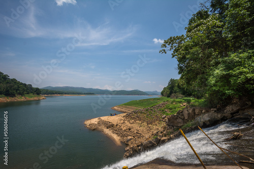 Water is transported from Anchuruli Tunnel to Idukki Reservoir