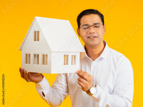 Home owner concept. Man in ...