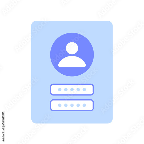 Login Account Interface Networking Apps
