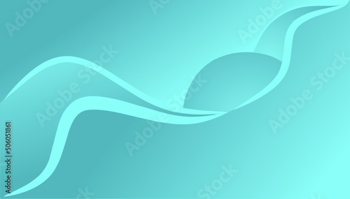 abstract blue wave background © drain31