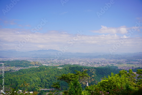 山の上から見る坂祝町方面の風景 © Tak.Niwa