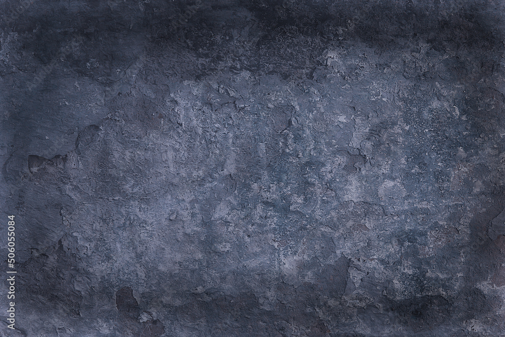 Fototapeta premium gray stucco grunge wall, abstract background gray wall blank