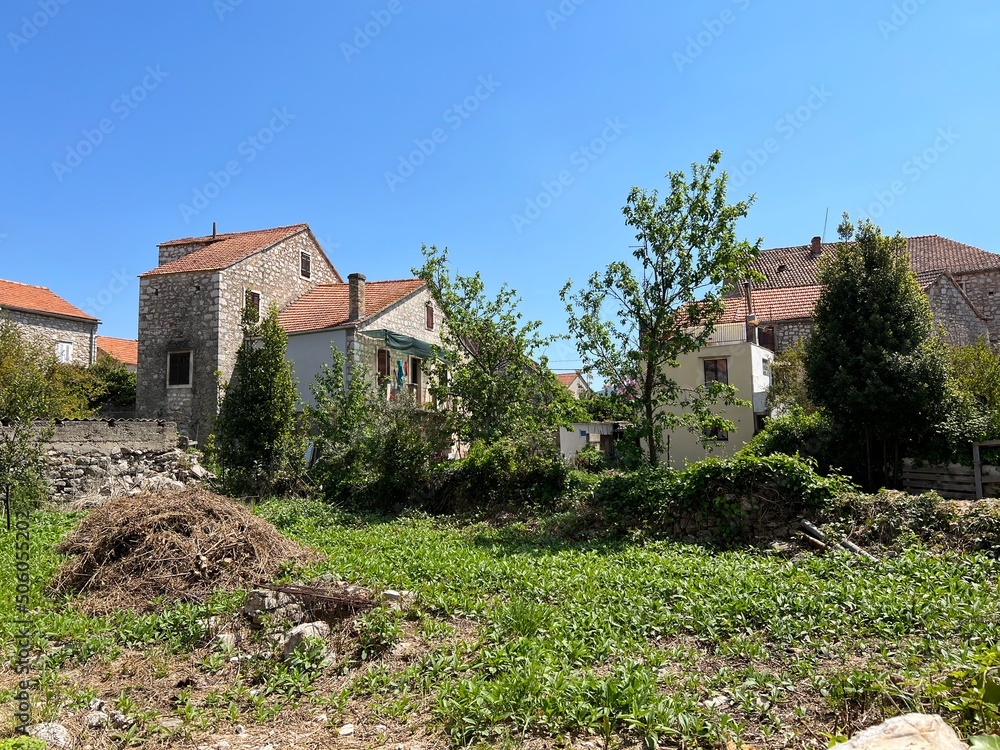 Stari Grad Field on the island of Hvar in Croatia