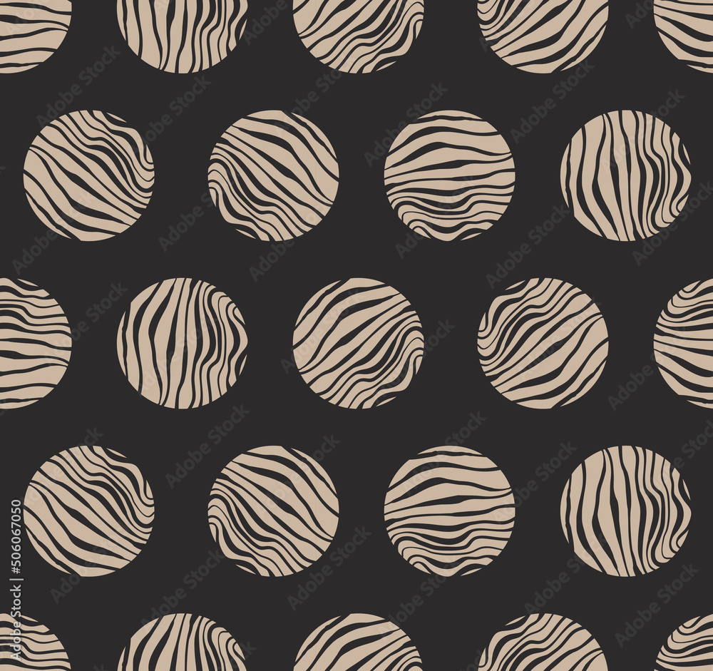 zebra polka dots brown shades seamless pattern zebra polka dots brown shades seamless pattern