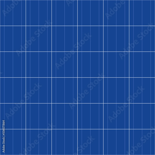 Blue solar panel seamless texture  abstract system collector from poly crystalline square cells