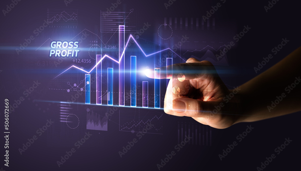 Hand touching business concept concept Hand touching business concept concept