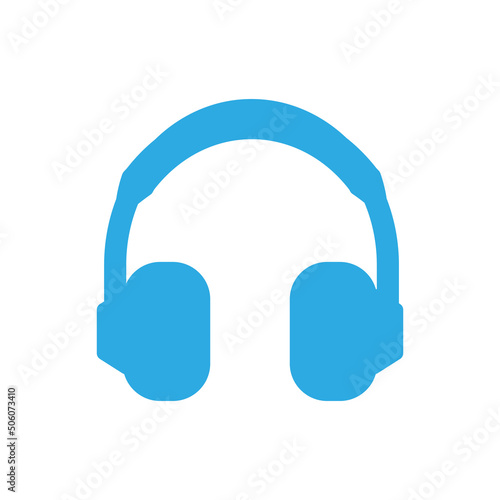 Wallpaper Mural headphones icon on white background Torontodigital.ca