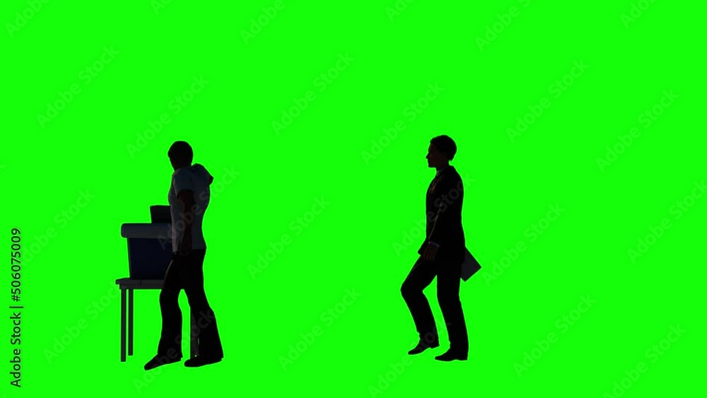 custom made wallpaper toronto digitalpeople vote at the election precinct silhouette 3d animation render