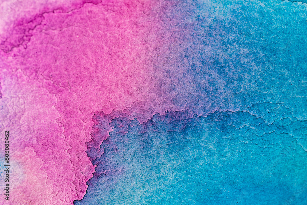 Color pastel splashes Sample Surface for your design. Gradient background texture is blurry.