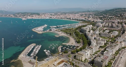 Wallpaper Mural Aerial view at Cannes on a sunny afternoon Torontodigital.ca