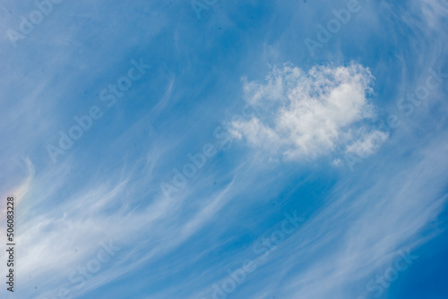blue sky with clouds © Damien