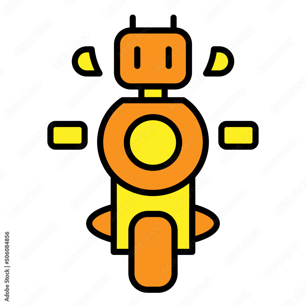 Fototapeta premium robot icon