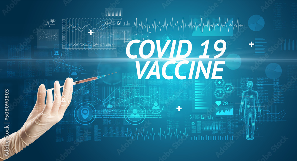 Syringe needle with virus vaccine Syringe needle with virus vaccine