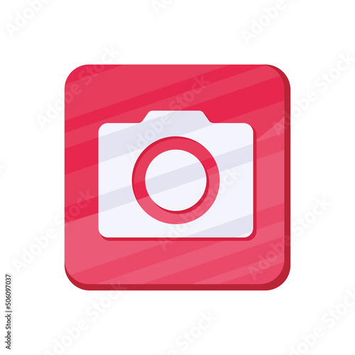 camera photographic app button