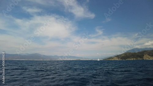 sea ​​and mountain view 
