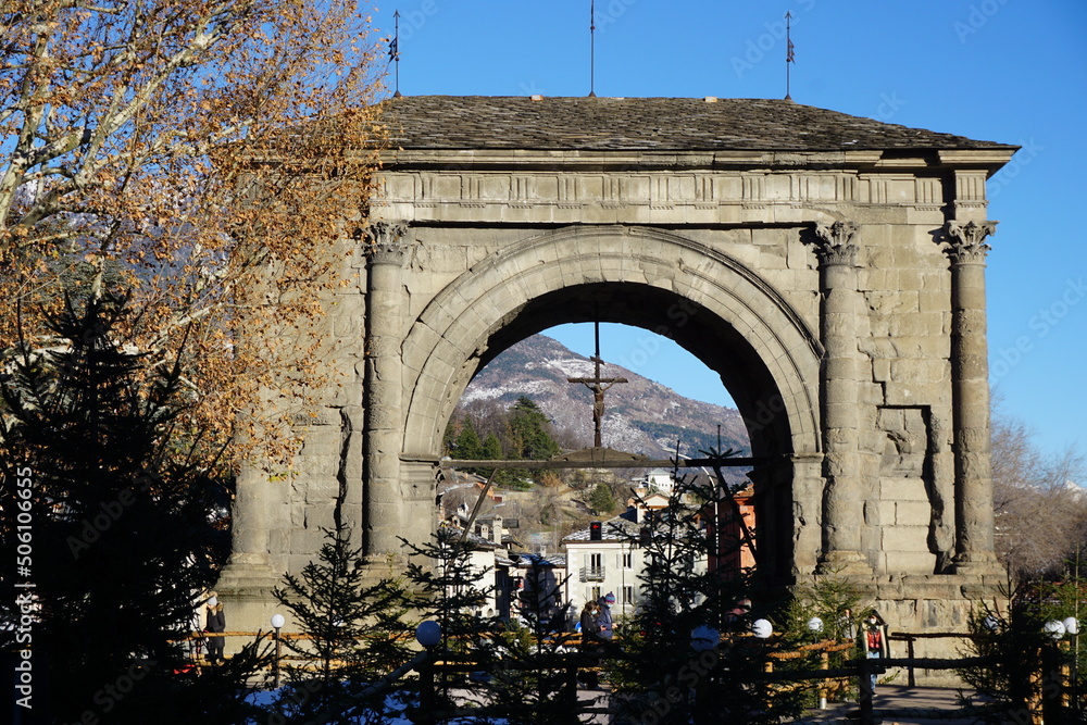 Arch of Augustus in Aosta
