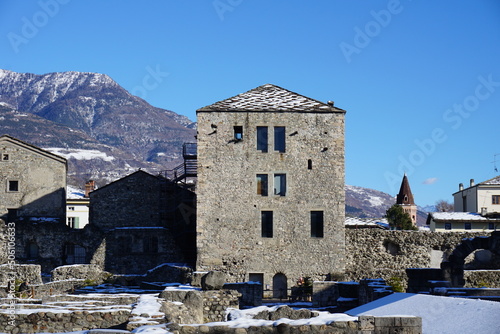 An old building in the Aosta