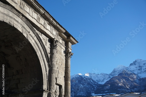 Arch of Augustus in Aosta
