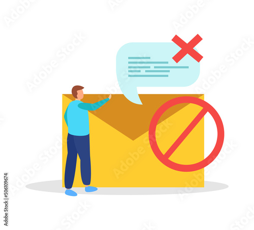 Messaging Banned Flat Composition