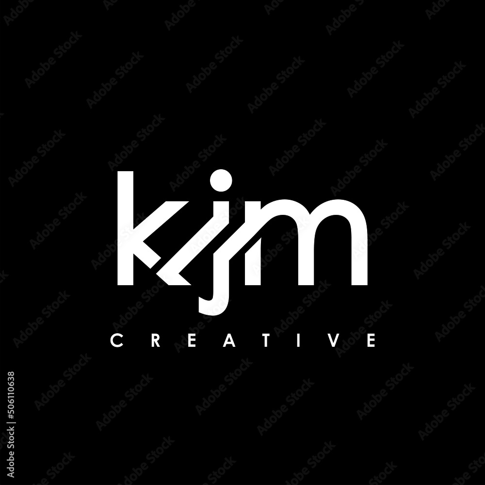 KJM Letter Initial Logo Design Template Vector Illustration KJM Letter Initial Logo Design Template Vector Illustration