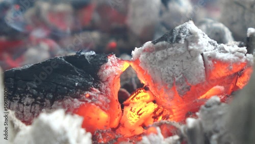 Wallpaper Mural Fire, Brazier, Meat, Barbecue. Torontodigital.ca