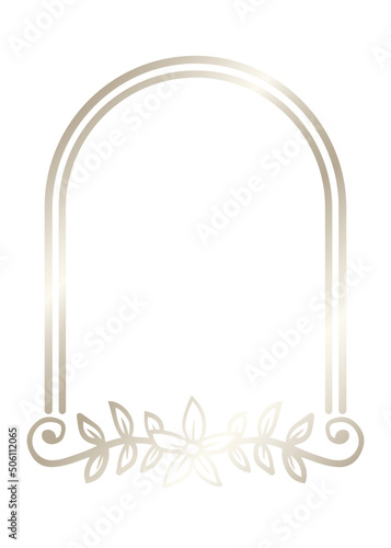 pearl floral window frame 