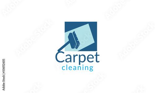 carpet cleaning logo design vector templet, 