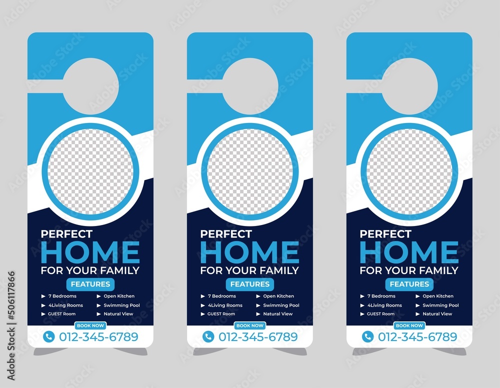 corporate door hanger modern Door hanger, do not disturb and make up