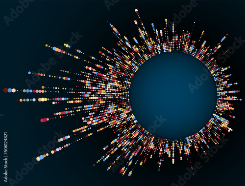 concept of big data or digital transformation