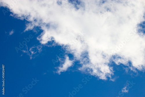 Background blue sky with clouds