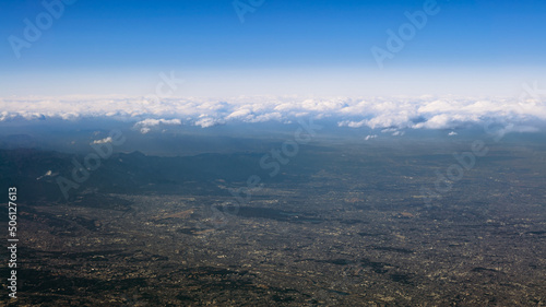 Elevate landscape of houses and roads at Fujinomiya city. Wonderful top view © REC Stock Footage