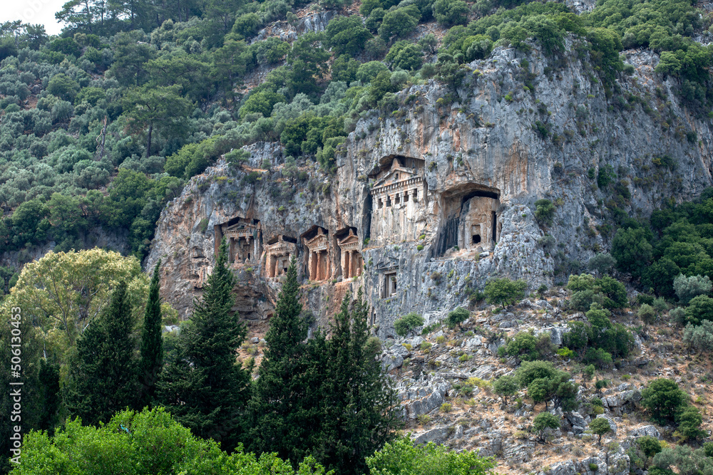 king's tombs in aegean Turkey, mulga province 