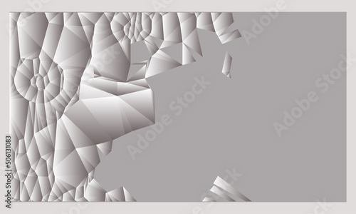 abstract background in triangulation styles