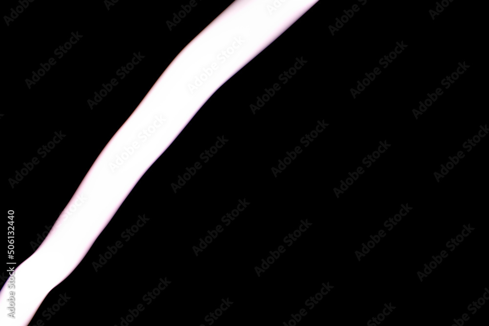 A streak of white light on a dark background A streak of white light on a dark background