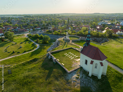 Tata - The Calvary Hill (Kalvaria)a in Tata, Hungary. Tata is a town in northwestern Hungary, Komarom-Esztergom county, 9 km northwest from the county seat Tatabanya. photo