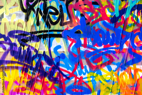 Bright multicolored abstract background
