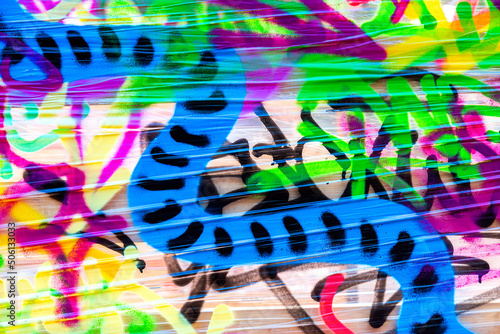 Bright multicolored abstract background